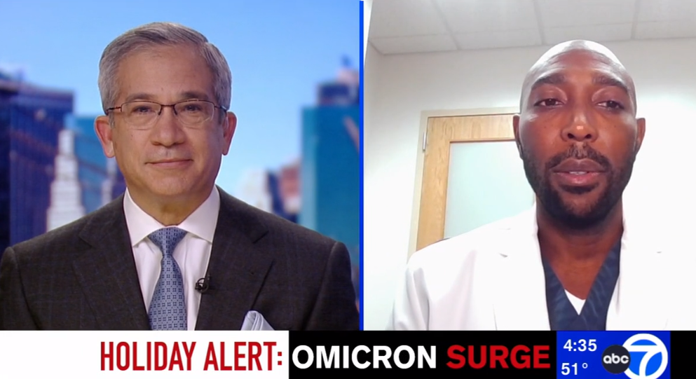 WABC-TV: COVID-19 Viewer Q&A with Dr. Corey Smith